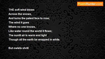 Edmund William Gosse - A Winter Jingle