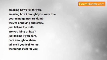 Hailey Agnew - Just Tell Me The Truth