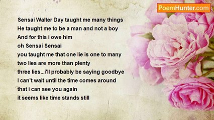 Todd Steussie - An ode to Sensai Day