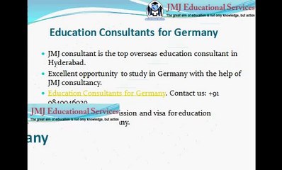JMJeduservices - Education Consultants for Germany