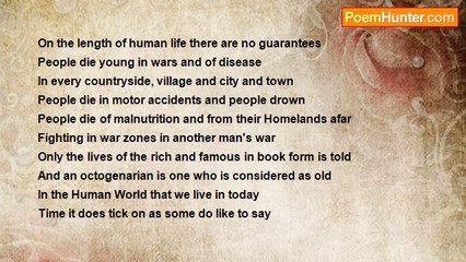 Francis Duggan - On The Length Of Human Life