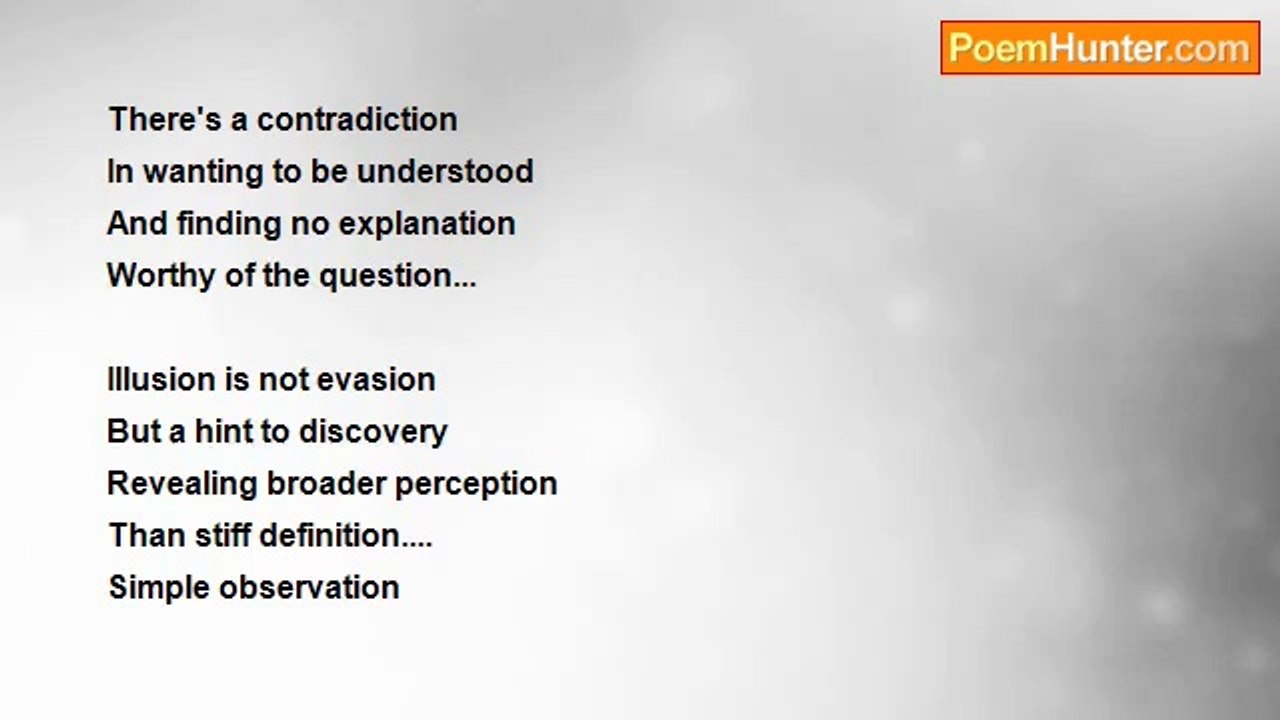 Romeo Della Valle - AS A POET I HAVE DISCOVERED