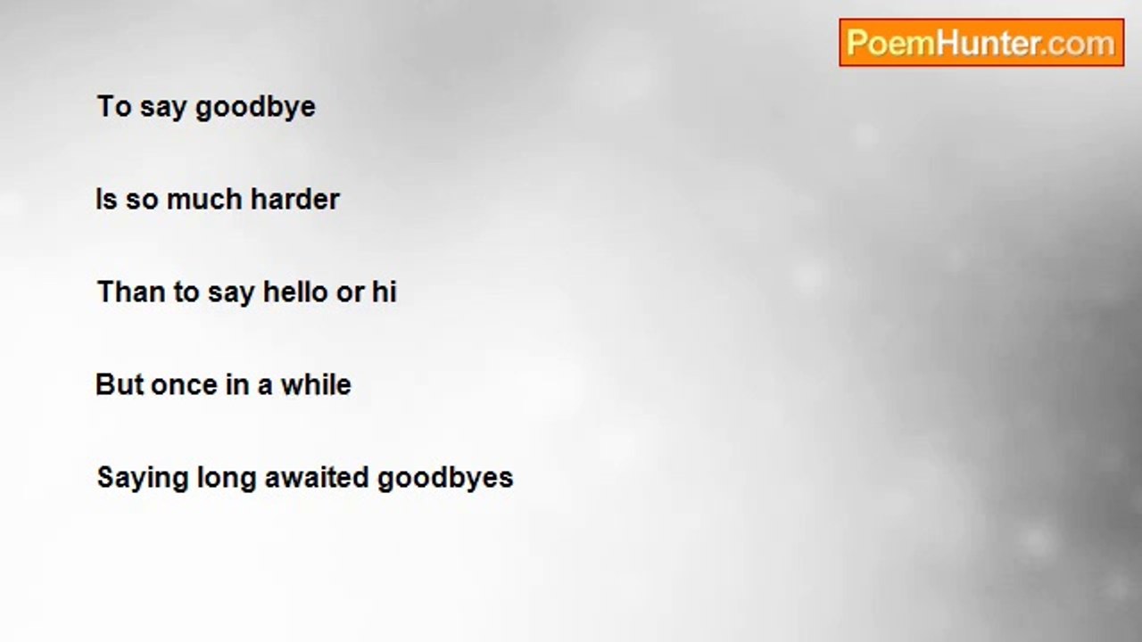 Mary Sher - Goodbye