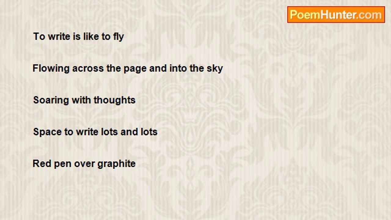 Mary Sher - To Write