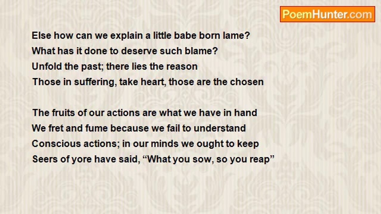 Bindu Vidyadhar - Subtleties of Karma
