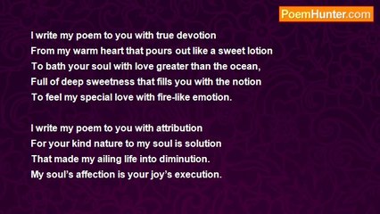 Obinna Kenechukwu Eruchie - Tender Love Poem