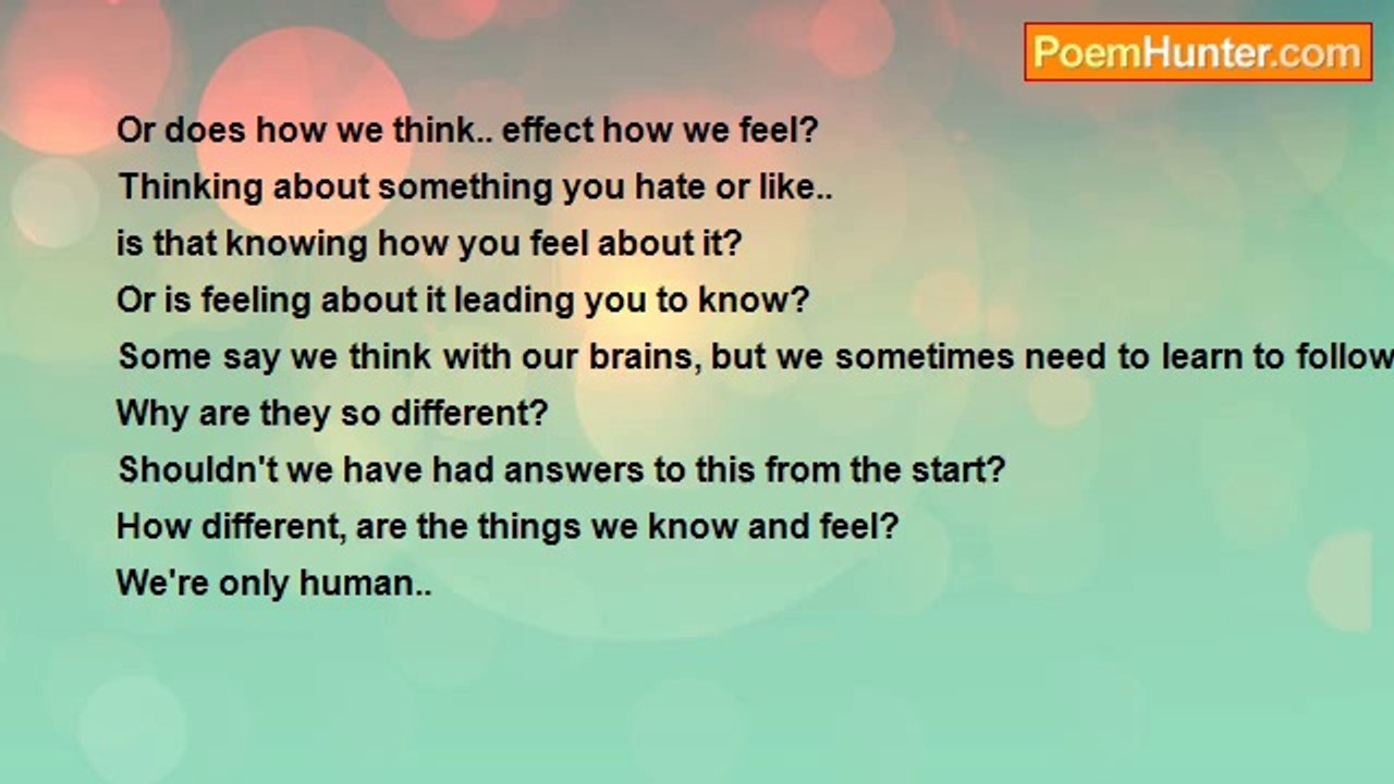 Rose Bean - We're Only Human..