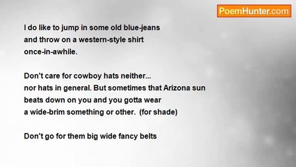 david lessard - I ain't no cowboy