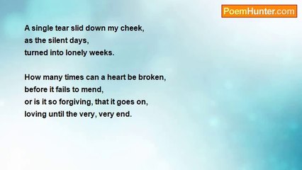 Anna Malmenlid - A Single Tear