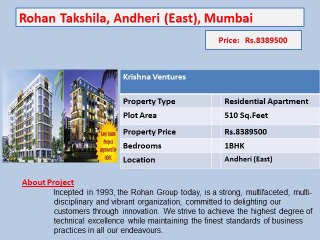 New Commercial Projects in Andheri East