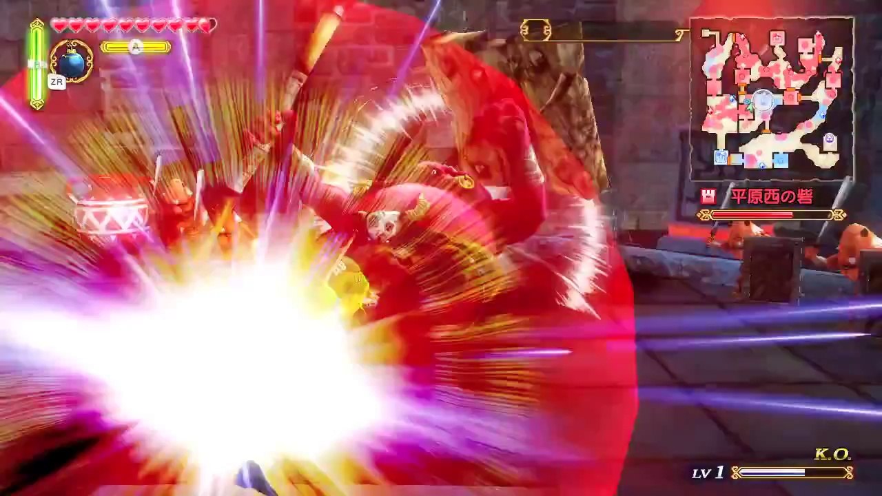 Hyrule Warriors  (WIIU) - Gameplay de 6 minutes