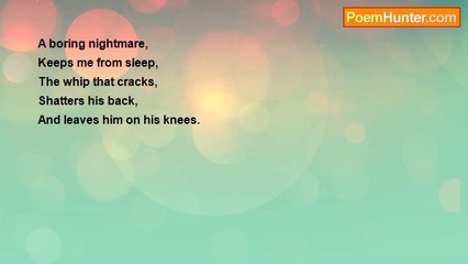 Craig Turner - A Boring Nightmare