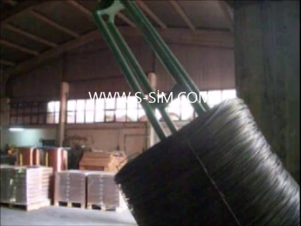 vertical rod pay-off www.s-sim.com