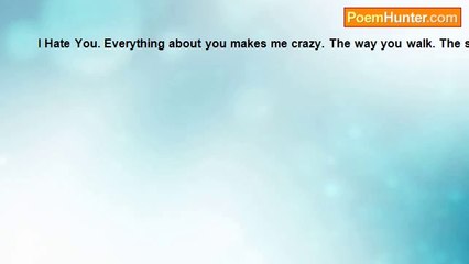 Lacie Wasserman - I Hate You