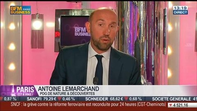 Le Paris d'Antoine Lemarchand, Nature & Découvertes, dans Paris est à vous – 16/06