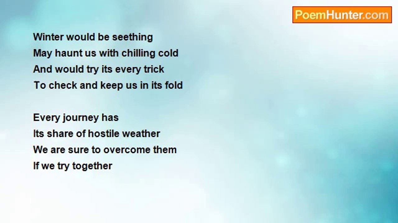 Ravi Singh - Autumns and Springs for weather...! !