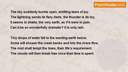 Rain and Thunder 🌧️ by Chessica Mace