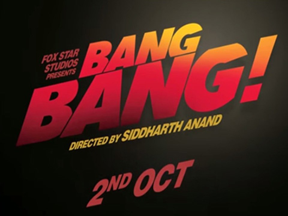 First Look: Official Bang Bang | Hrithik Roshan & Katrina Kaif