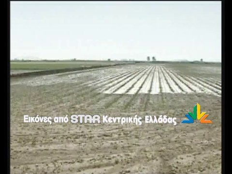 Βοιωτία: Καταστροφές από βροχή και χαλάζι