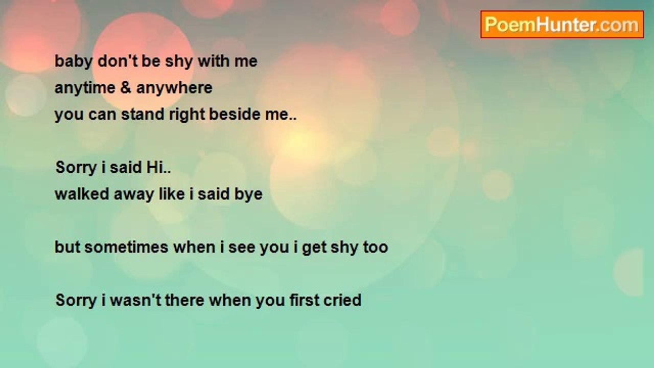 Steven Pimentel - Wher Were...When - the boy part