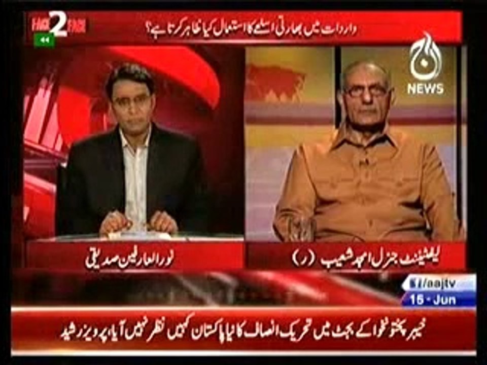 Face 2 Face - Zaid hamid Exclusive -Karachi Airport Attack And Role Of Govt -- 15th June 2014