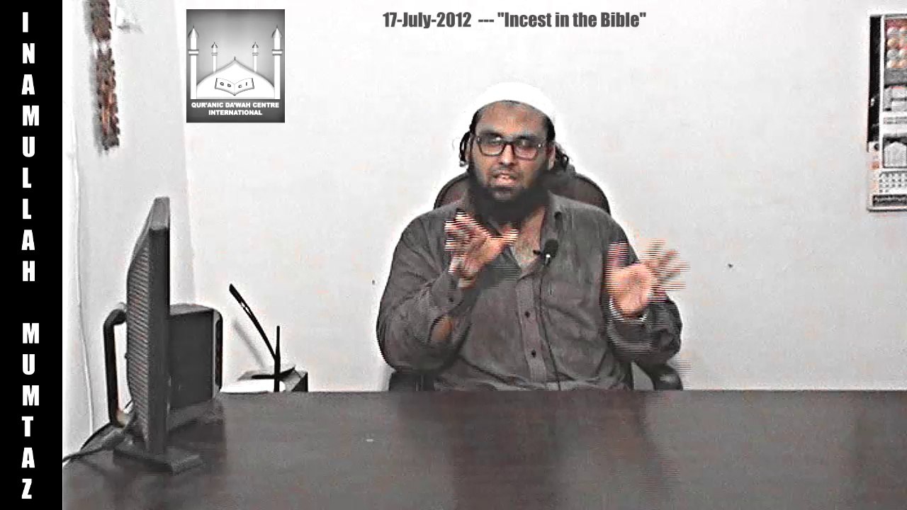 English: Cases of incest, adultery & fornication but no punishment? (by Inamullah Mumtaz)