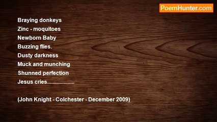 John Knight - 1013 NOISY STABLE