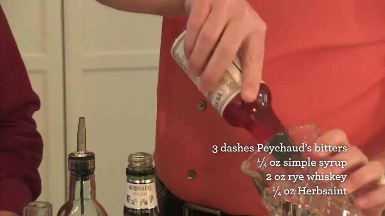 Sazerac Cocktail - Home Bar Basics with Dave Stolte - Small Screen