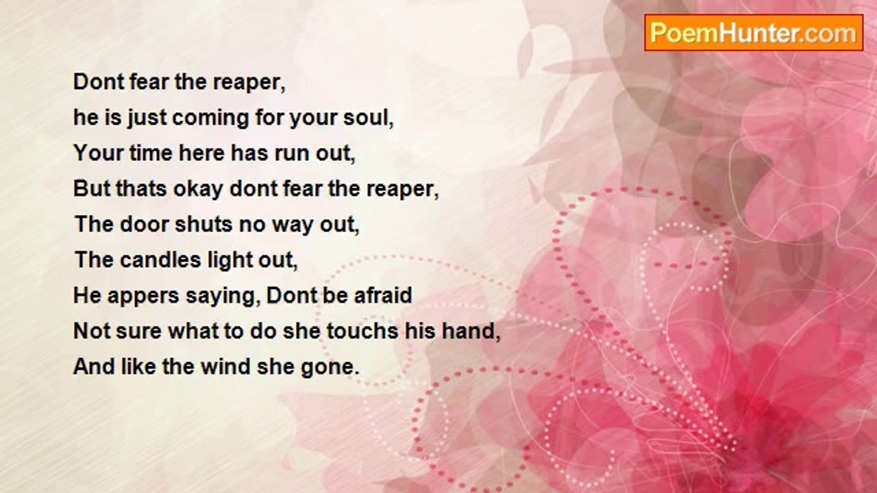 jennifer miranda - Dont fear the reaper