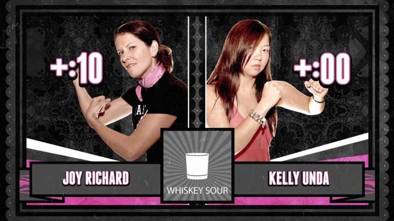 Speed Rack Season 1 - Boston Semi Finals - Round 1 - Kelly Unda vs. Joy Richard