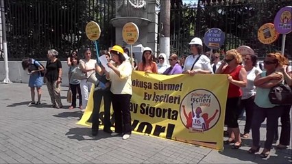 Dünya Ev İşçileri Günü Basın Açıklaması