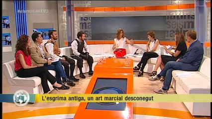 TV3 - Els Matins - L'esgrima antiga, una art marcial desconeguda