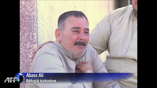 Des réfugiés irakiens trouvent refuge à Kirkouk (Nord)