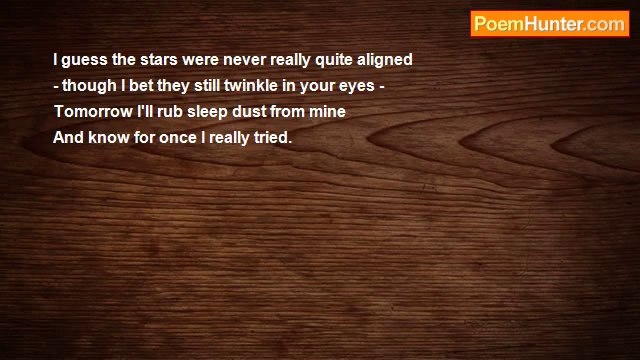 Jack Williams - Stars in their eyes