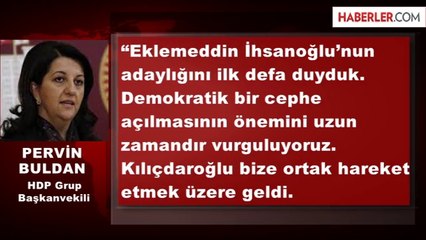 HDP'den Ekmeleddin İhsanoğlu Açıklaması