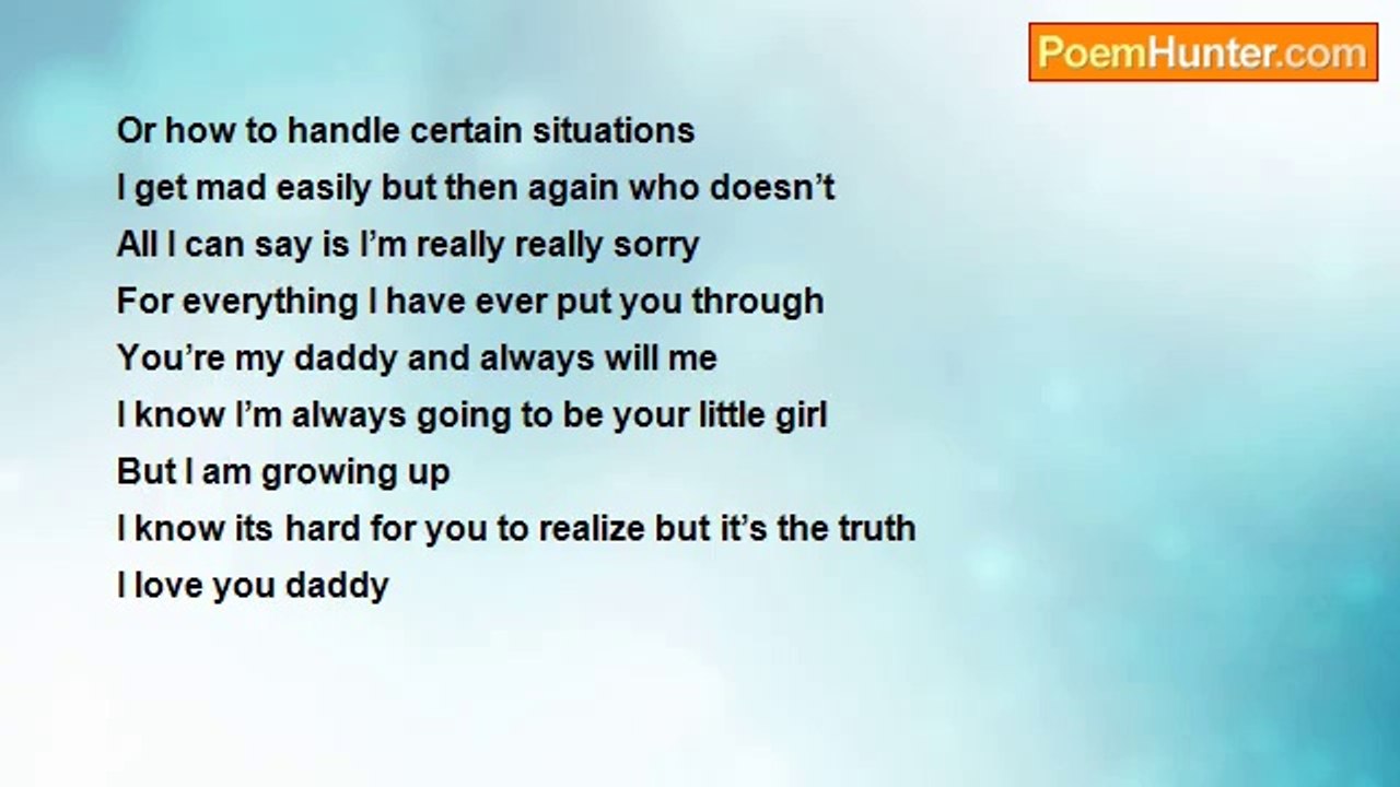Jessica Higgins - dear daddy