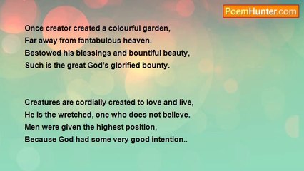 shakil ahmed - God's Garden