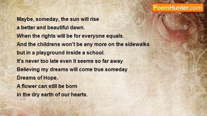 Lindemberg Pereira da Silva - 'Dreams Of Hope'