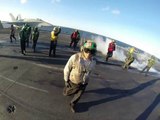 VFA-87 Slot Check Before Take Off - USS George H. W. Bush