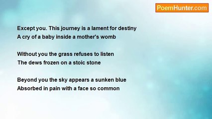 Shamik Bose - except you