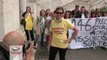 Campidoglio, protestano gli amministrativi precari dopo aver vinto il concorso del Comune
