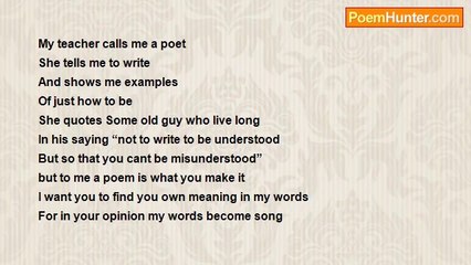 Amanda Eckols - Called a Poet