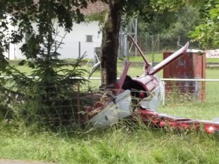 Meuse : un avion s'écrase à Marville, deux morts (1)