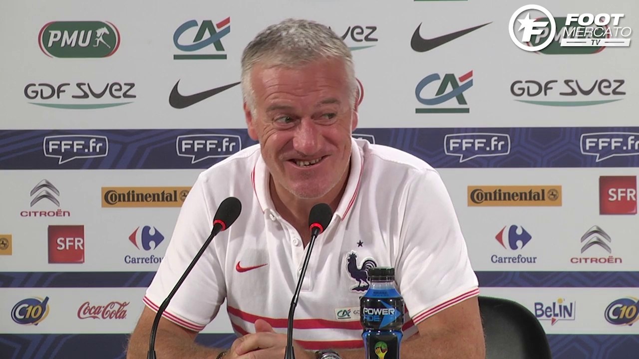 Les petites boutades de Deschamps en conférence de presse !