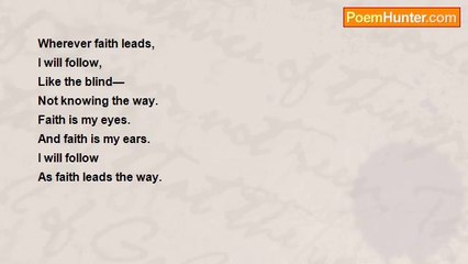 Walterrean Salley - Where Faith Leads