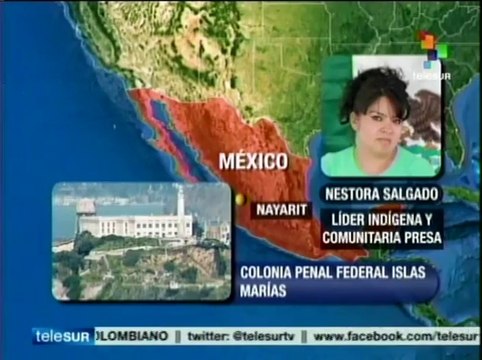 México: Nestora Salgado aún está en la cárcel pues es presa política