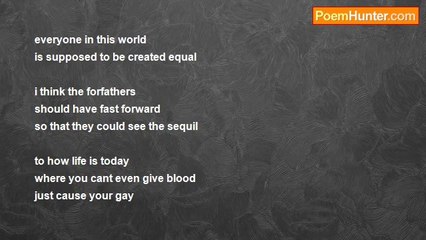 Zachery Wilcoxson - Homophobia is gay