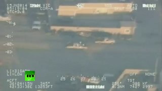 Combat cam video_ Iraq forces airstrike ISIL radicals