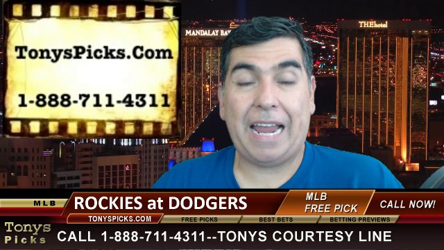 LA Dodgers vs. Colorado Rockies Pick Prediction MLB Odds Preview 6-16-2014