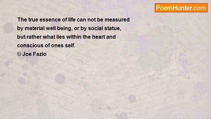 (brief renderings) Joe Fazio - The Measure Of Ones Self